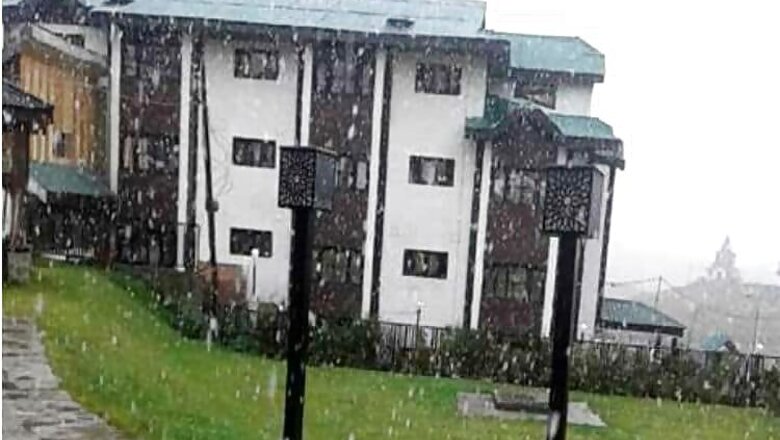 In Pics: Season's first snowfall in Gulmarg and Kongdoori in J&K