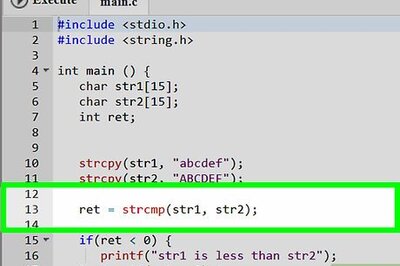 How to Compare Two Strings in C Programming