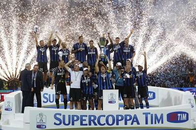 Inter beat Roma to win Italian Super Cup