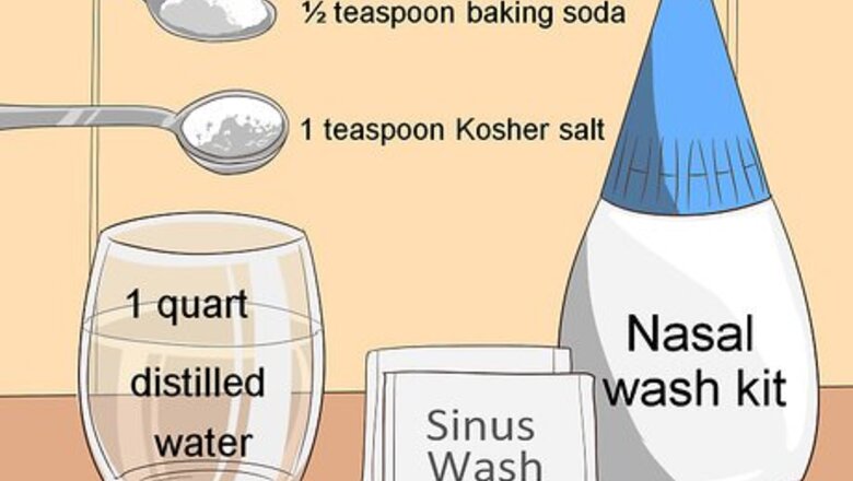 How to Clean Your Nostrils