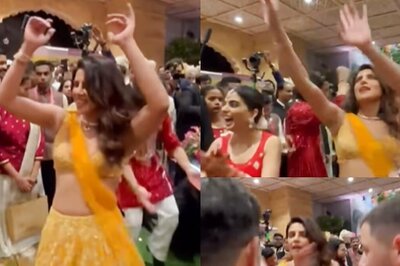 Priyanka Chopra Grooves To Katrina's Chikni Chameli With Isha, Akash In Anant Ambani's Baraat | Watch