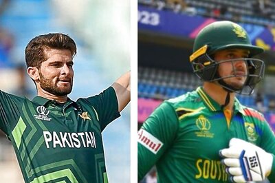 ICC ODI World Cup 2023: Shaheen Afridi Raises to Top of Wickets Takers Standings, Quinton de Kock Leads Golden Bat Race