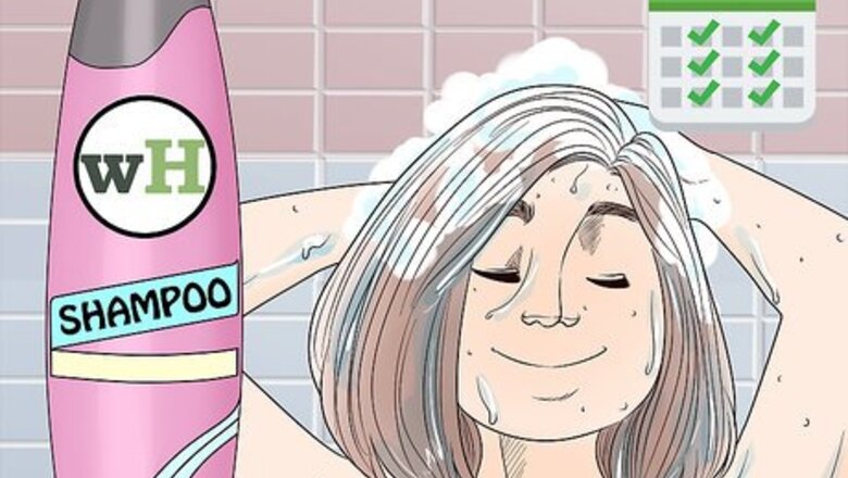 How to Wash Hair Less