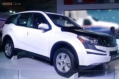 Auto Expo 2014: Mahindra XUV 500 hybrid showcased