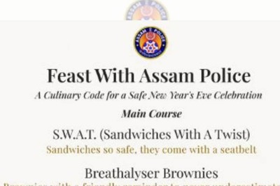 'Breathalyser Brownies': Assam Police Have a Delicious Buffet on New Year's Eve But With a Twist