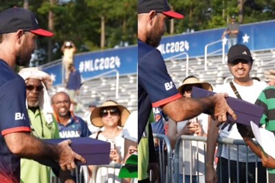 Watch: Glenn Maxwell Gifts His Player-of-the-Match Award to a Fan During Major League Cricket