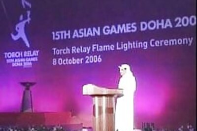 2006 Asian Games torch relay begins