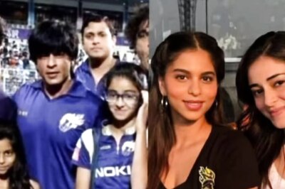 Ananya Panday’s 'Then Vs Now' Pic With Bestie Suhana Khan Has A KKR Connection