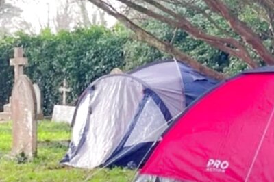Residents Of This UK Town Live In Tents And Graveyards