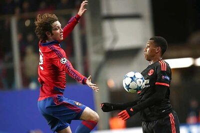 Champions League: Anthony Martial scores to secure 1-1 draw for Manchester United at CSKA Moscow