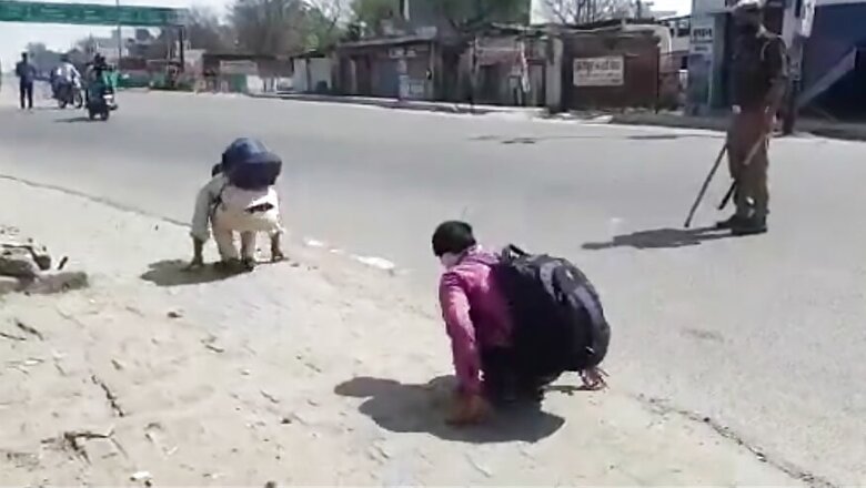 Cop Removed from Duty, Probe Ordered Over Viral Video of Migrants Made to Squat, Hop in UP's Badaun