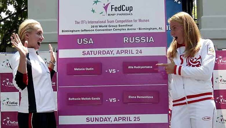 US-Russia face off in Fed Cup semis