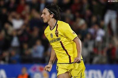 Ibrahimovic may miss second leg with Arsenal