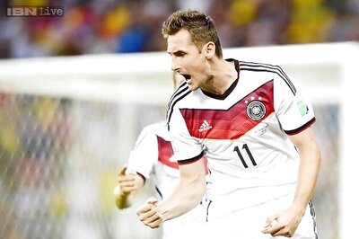 World Cup 2014: Germany's Miroslav Klose ties Ronaldo's goal record