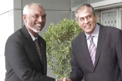 Maldives’ Muizzu Arrives For PM Modi’s Swearing-In Ceremony