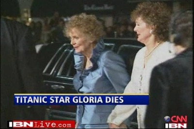 Titanic co-star Gloria Stuart dies at 100