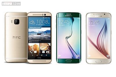 Samsung Galaxy S6, S6 Edge vs HTC One M9: How the new flagships measure against each other