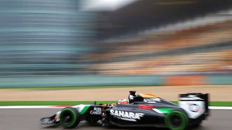 Force India's Nico Hulkenberg to start 8th at Chinese GP