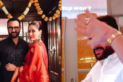 Saif Ali Khan Asks Kareena Kapoor to Stop Clicking His Pics for Her Gram but She 'Can't Stop, Won't Stop'