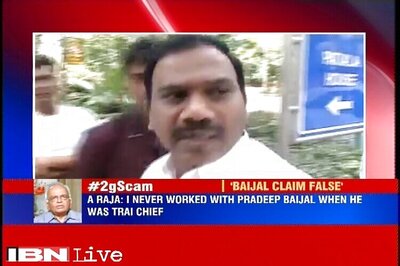 A Raja refutes Pradip Baijal's claims, says never worked with him