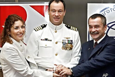 1st woman space tourist readies for trip