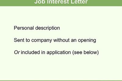 How to Write a Letter of Interest for a Job