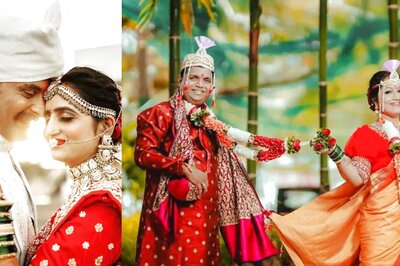Marathi Actress Krutika Tulaskar Ties The Knot With Vishal Devrukhkar, See Pics