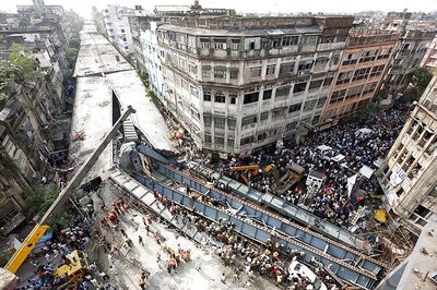 FIR against builder IVRCL over Kolkata flyover collapse; at least 21 dead
