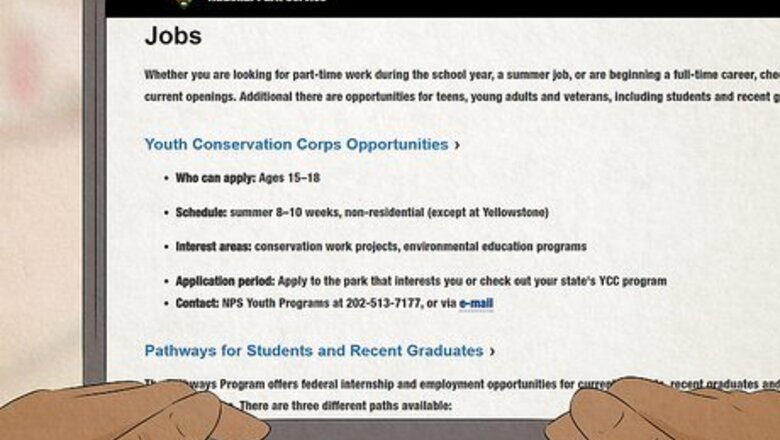 How to Work for the National Parks
