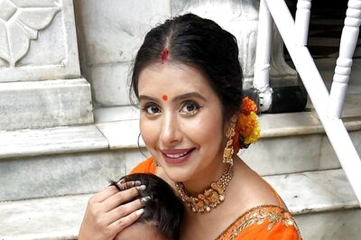 Charu Asopa Leaves Netizens Confused As She Applies Sindoor After Separating From Husband Rajeev Sen