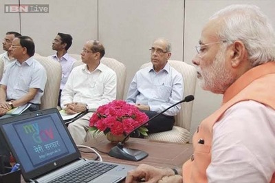 Modi launches web portal to take suggestions on good governance