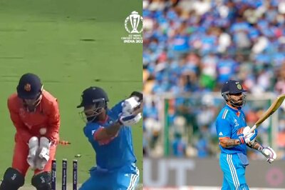 Virat Kohli Bowled by Ex-RCB Teammate at Chinnaswamy Stadium, Wait for 50th ODI Century Continues | WATCH