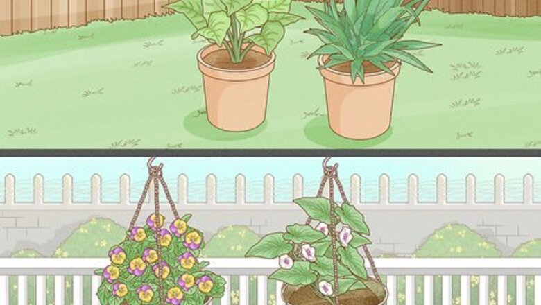 How to Arrange Flower Pots