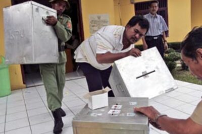 17,000 Indonesian islands go to polls