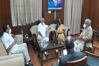 Karnataka CM Yediyurappa Meets Sitharaman, Seeks Special Grant of Rs 5,495 Crore for State