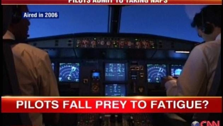 Mid air scare: Pilots admit to taking naps while on duty