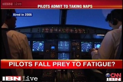 Mid air scare: Pilots admit to taking naps while on duty